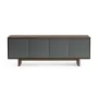 BDI Octave 8379 Toasted Walnut with Grey Doors